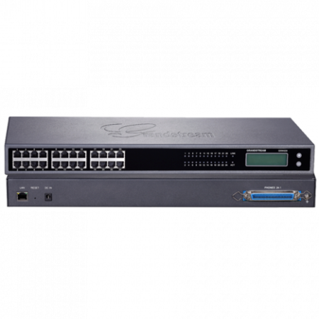 Grandstream GXW4224 - IP шлюз. 24xFXS, 1xLAN, (1GbE)Gigabit Ethernet