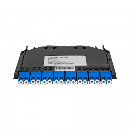 Кассета распределительная MPO/APC на 16LC/UPC портов SM для SNR-CMP-144P