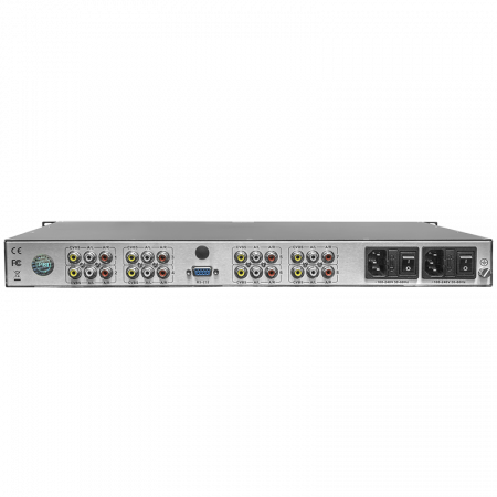 Профессиональный 8ми канальный MPEG-4 кодер PBI DXP-8100EC-82C