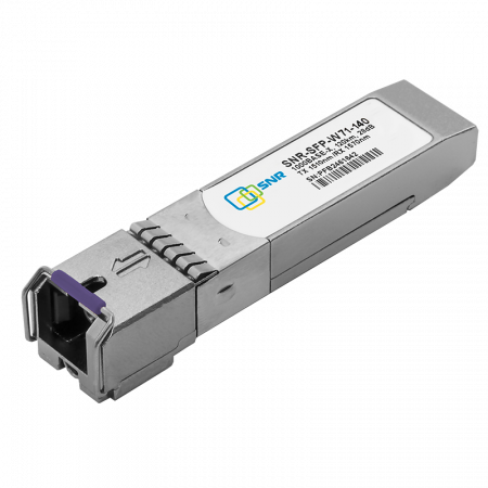 Модуль SFP WDM, дальность до 140км (34dB), 1570/1510нм