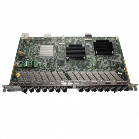 Модульная карта для установки в шасси ZTE ZXA10, 16 портов GPON, C++