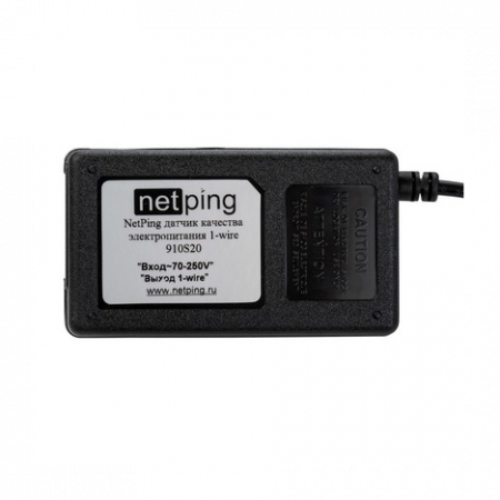 NetPing датчик качества электропитания 1-wire 910S20