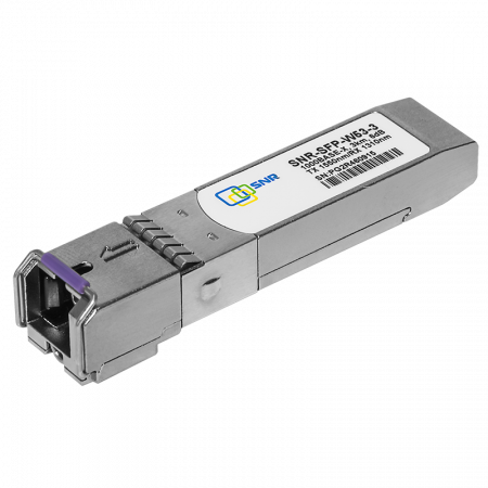 Модуль SFP WDM, дальность до   3км (6dB), 1550нм