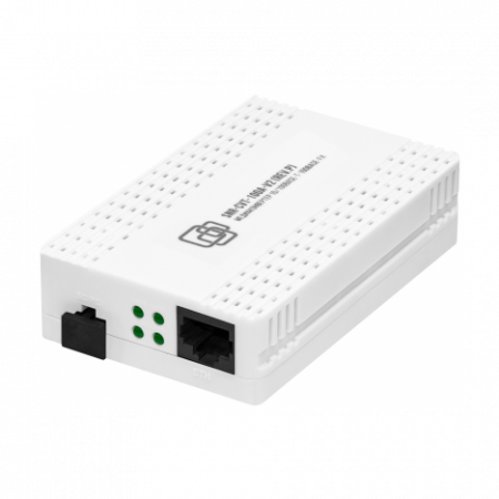 Медиаконвертер 100-Base-T/100Base-FX, Tx/Rx: 1310/1550нм, V2, пластиковый корпус