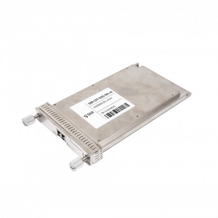 Двухволоконный модуль, CFP 100GBASE-ER4, разъем LC, дальность до 40км (18dB)
