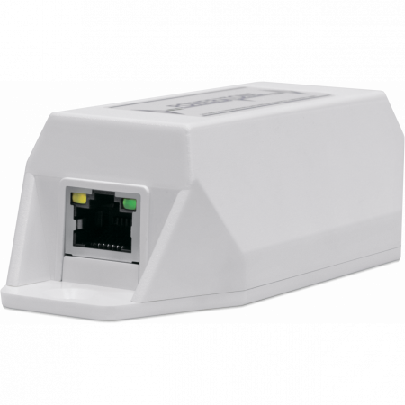 PoE удлинитель PEXT-E интерфейса Ethernet 10/100Mbs, совм. с 802.3af&at(аналог AXIS T8129)