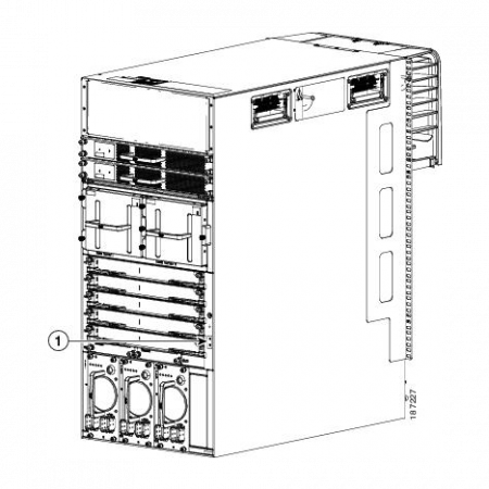 Модульный коммутатор Cisco Nexus N7K-C7010
