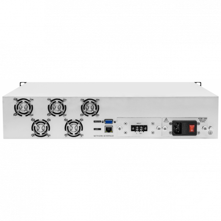 Оптический усилитель VERMAX для сетей КТВ, 2 входа, 8*23dBm выходов, WDM фильтр PON