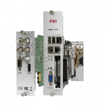 Модуль профессионального IRD приемника PBI DMM-1510P-22T2 для цифровой ГС PBI DMM-1000