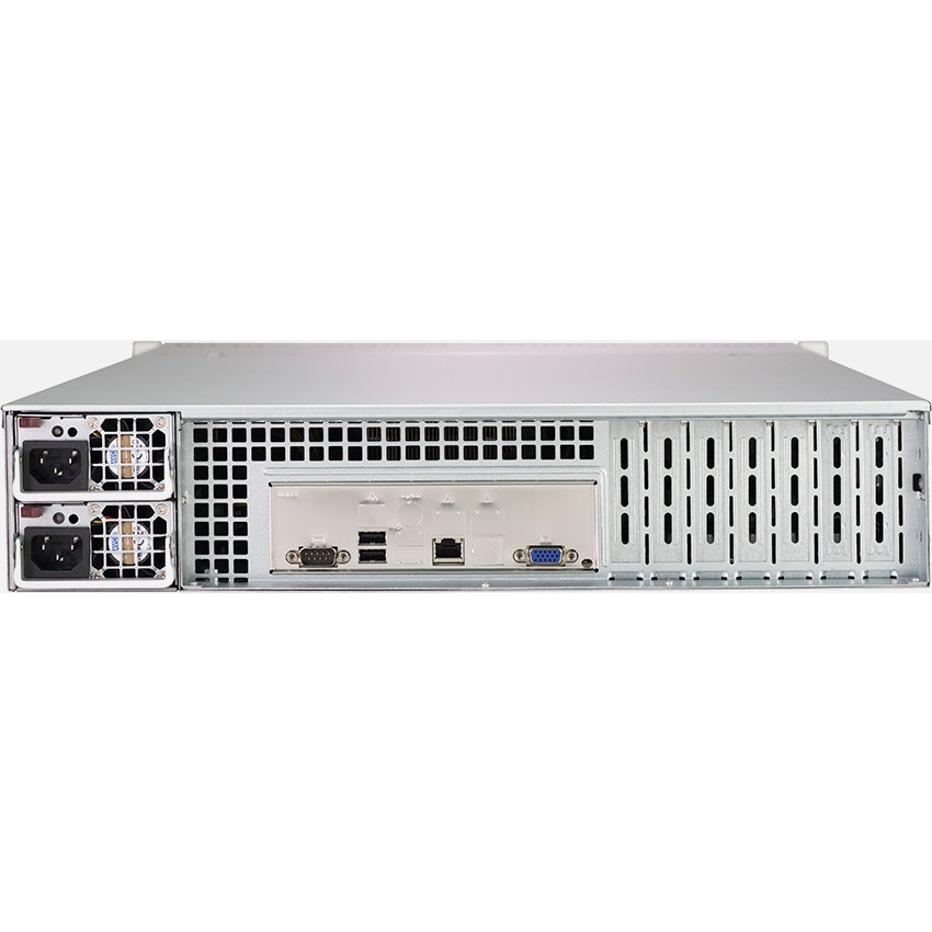 Платформа Supermicro 2U AS-2013S-C0R, До одного процессора AMD Epyc 7002, DDR4,  8x3.5 SAS/SATA HDD, 2x1GBase-T