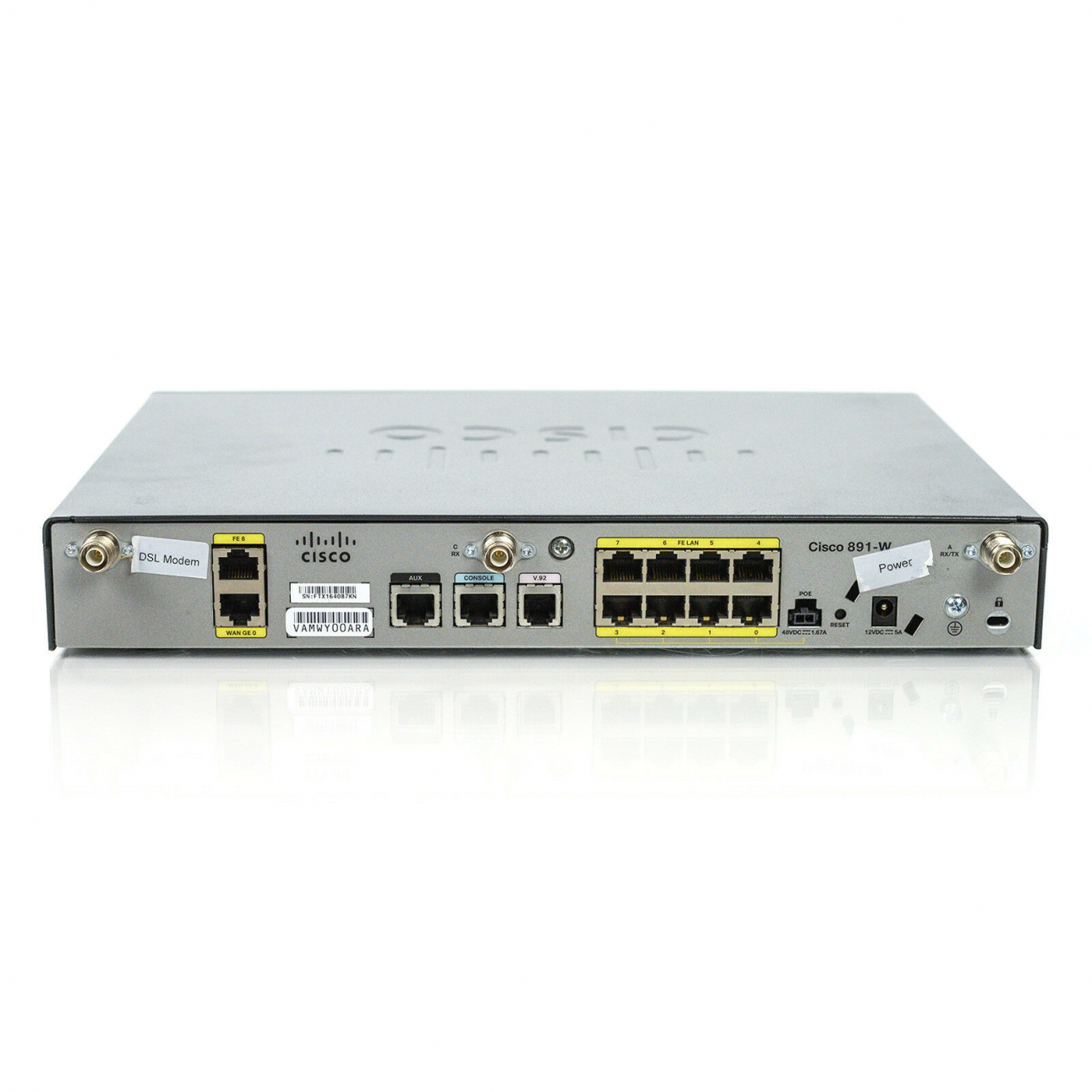 Маршрутизатор CISCO891W-AGN-A-K9