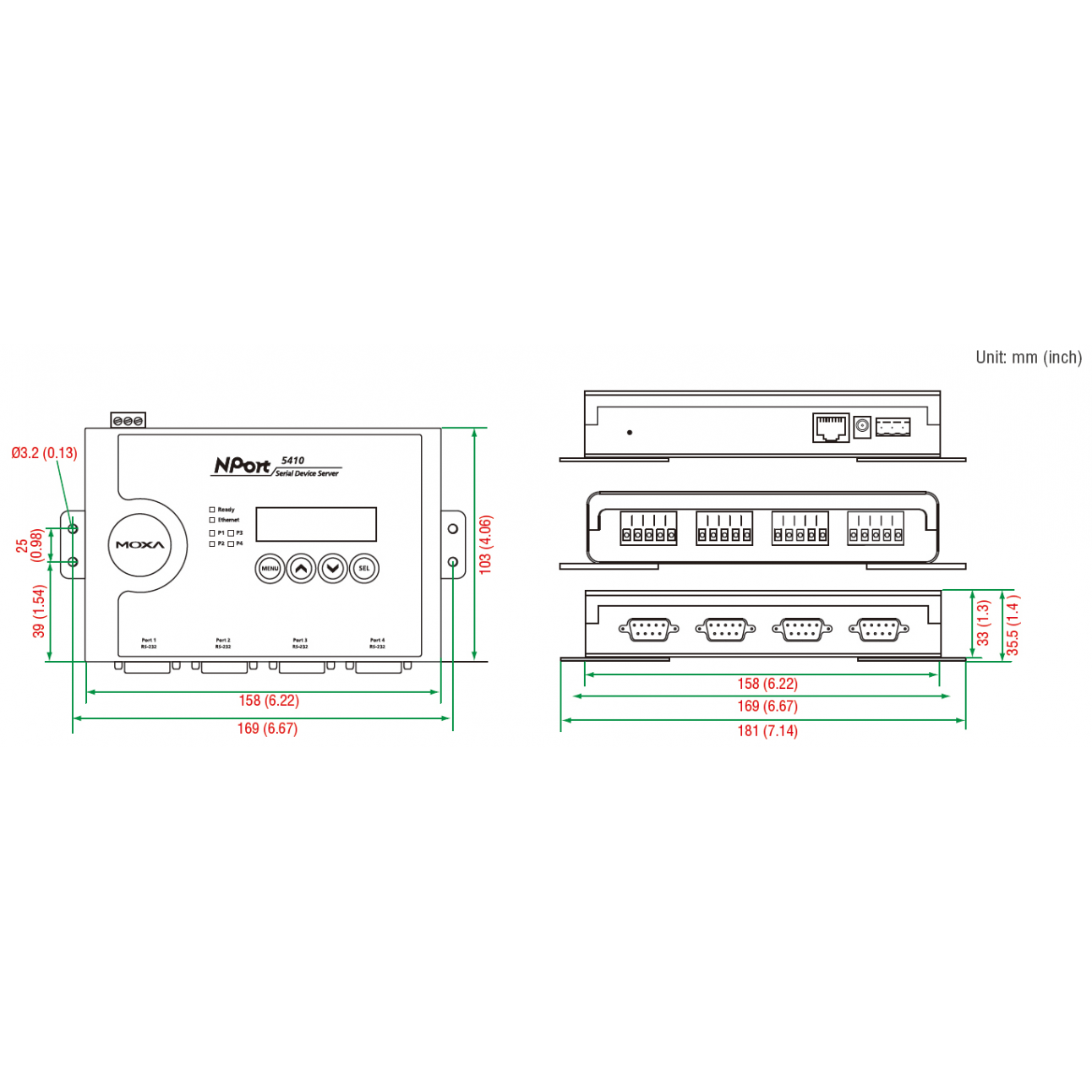 Moxa uport 1130 схема