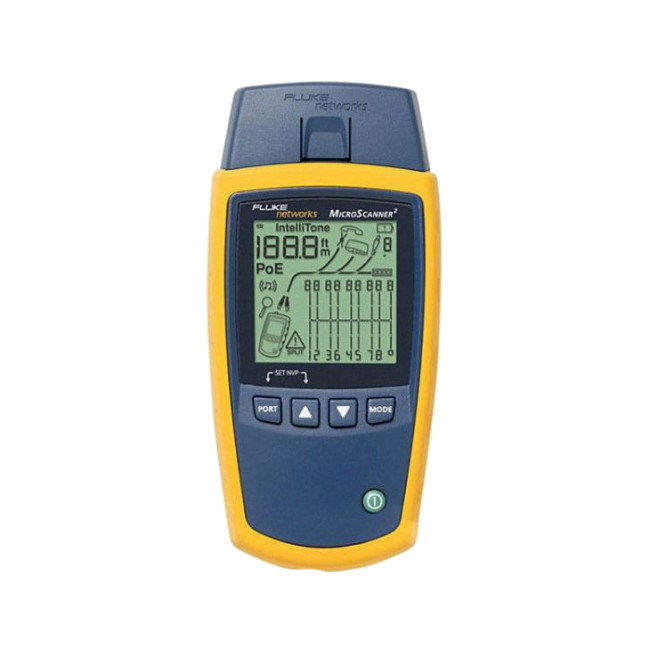 Тестер fluke networks microscanner2 100. Fluke Networks microscanner2. Fluke кабельный тестер. Флюк тестер витой пары. Тестер Fluke MS-POE-Kit.