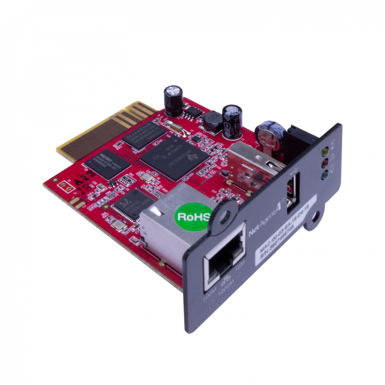 Модуль удаленного мониторинга. Модуль Powercom da807 SNMP. Адаптер SNMP NETAGENT (da807) 1-Port, Powercom. SNMP-адаптер Powercom da807. Powercom SNMP Adapter da 807 (with USB Port).