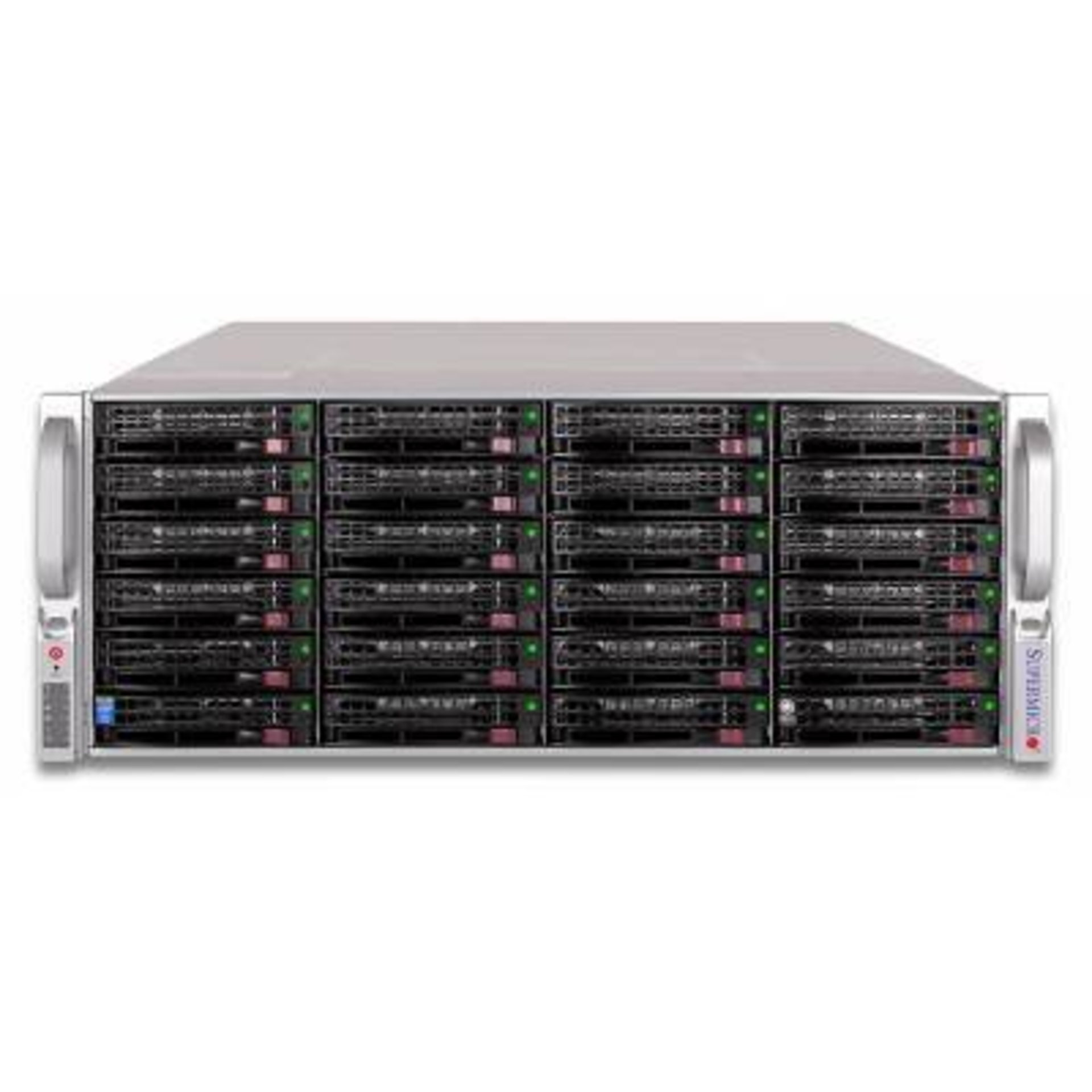 Сервер Supermicro 847E16-R1K28LPB(X9DRI-LN4F+), 2 процессора Intel 8C E5-2660 2.20GHz, 64GB DRAM