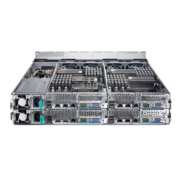 Сервер Dell PowerEdge C6100, 8 процессоров Intel Xeon Quad-Core E5540 2.53GHz, 96GB DRAM