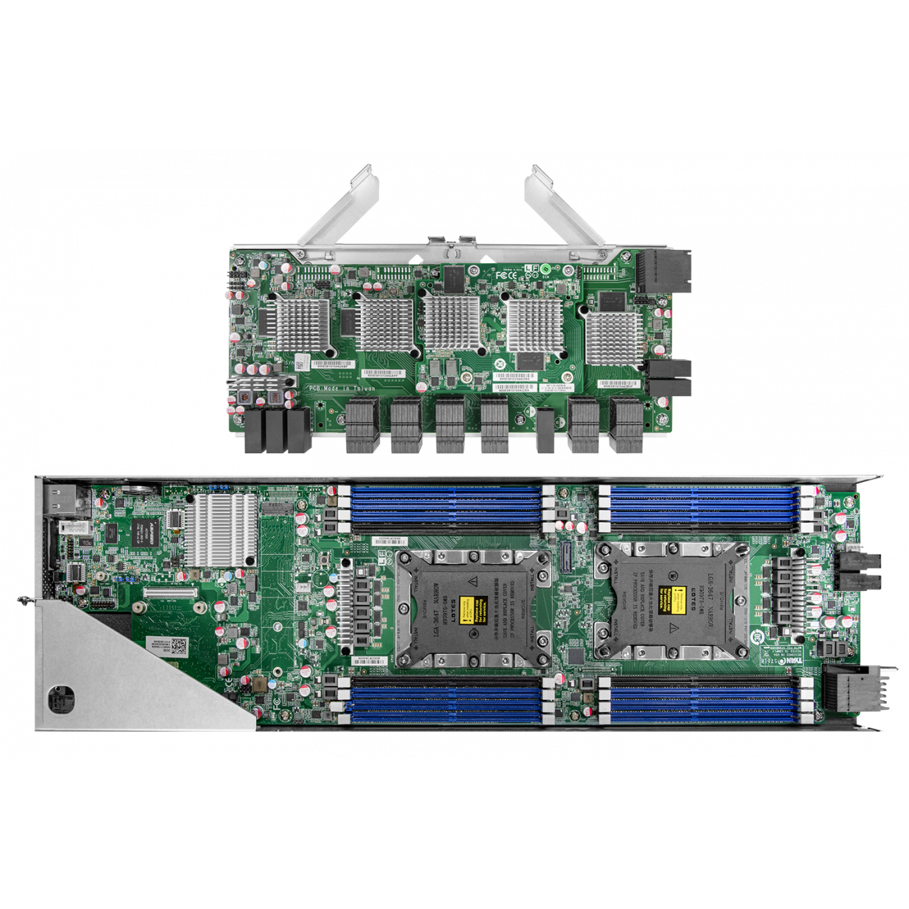 Серверная платформа Tyan B7118F100V100HR, 4U, Scalable, DDR4, 100xHDD, резервируемый БП