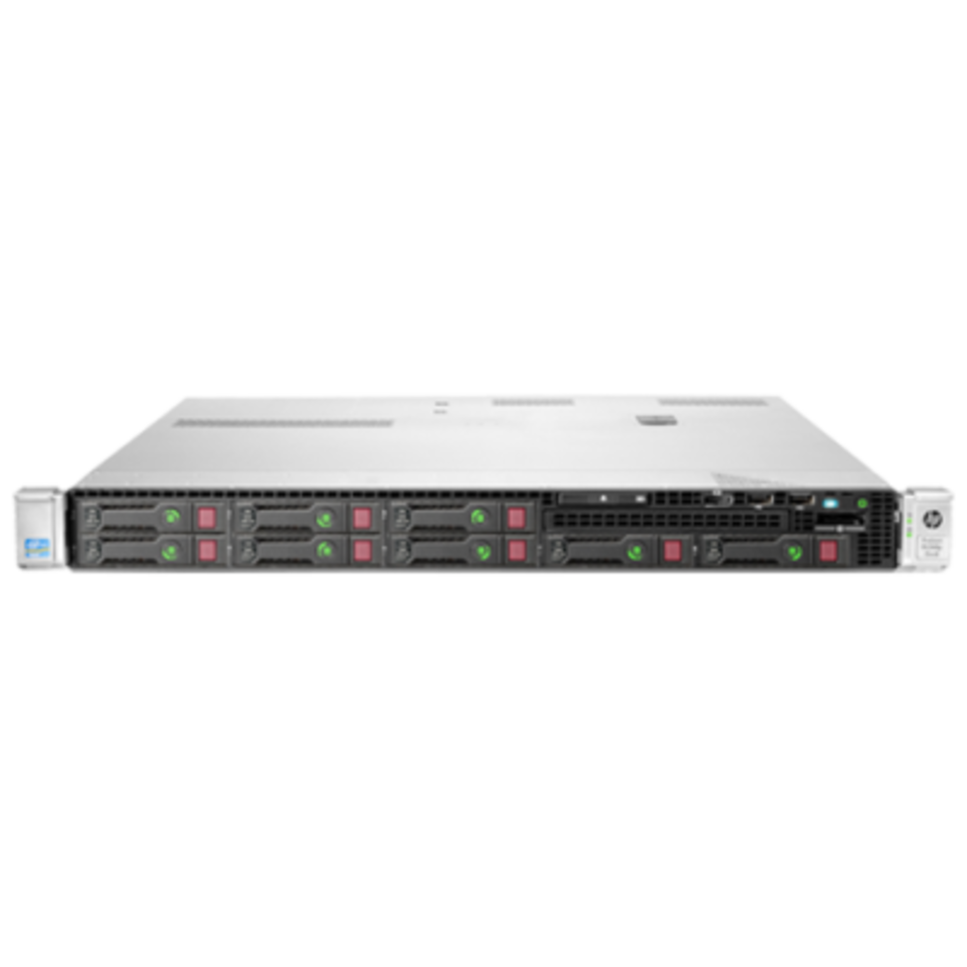 Сервер HP Proliant DL360p Gen8, процессор Intel Xeon 8C E5-2667v2 3.30GHz, 16GB DDR3 DRAM, 8SFF, P420i/1GB FBWC