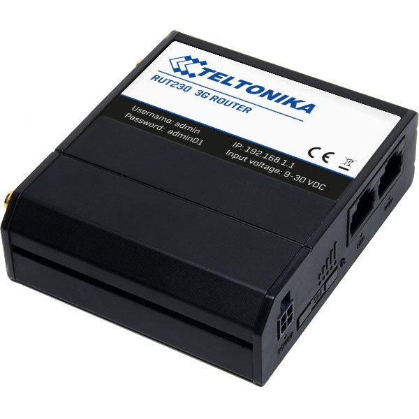 Промышленный Wi-Fi/3G маршрутизатор Teltonika RUT230
