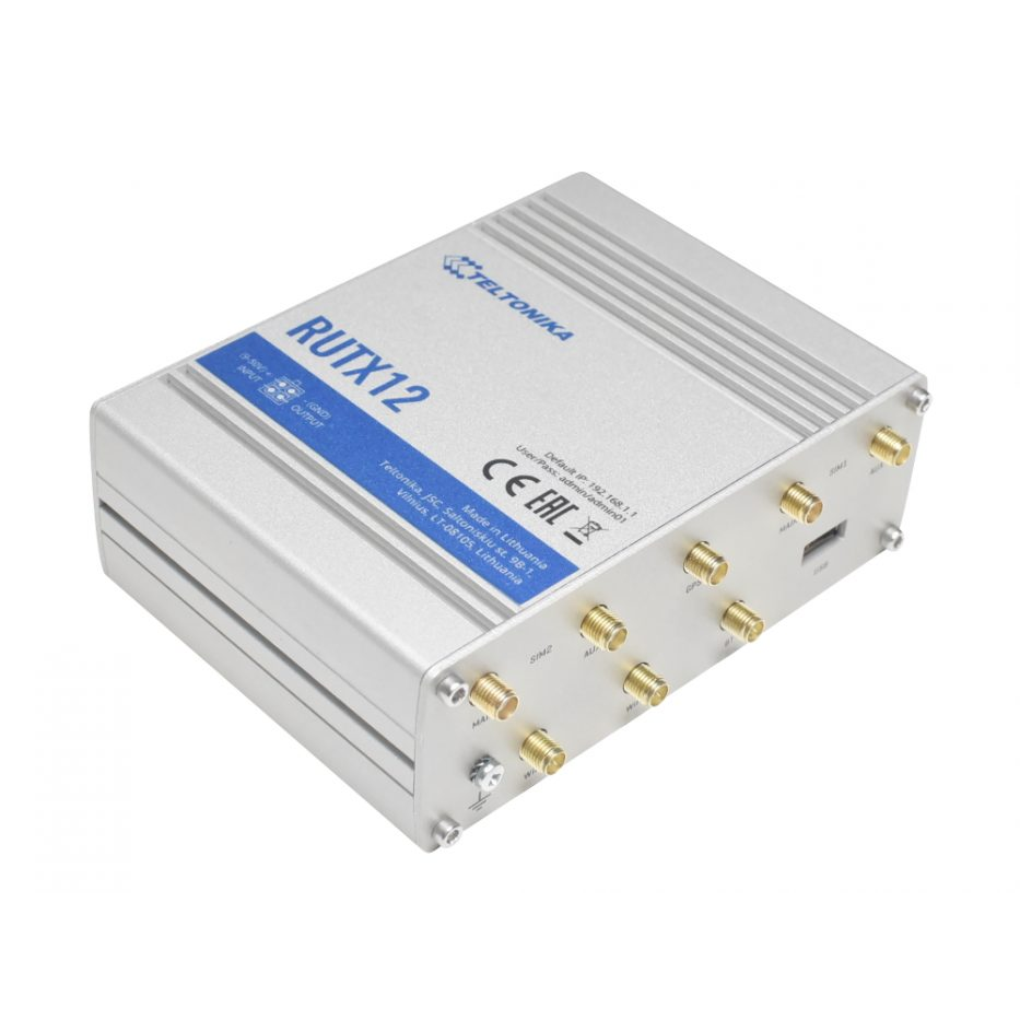 Промышленный 4G маршрутизатор Teltonika RUTX12