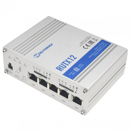 Промышленный 4G маршрутизатор Teltonika RUTX12