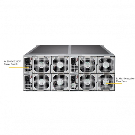 Платформа Supermicro 4U SYS-F619P2-FT, до 16 процессоров Intel Xeon Scalable, DDR4, 32x2.5 HDD, 16x10GBase-T