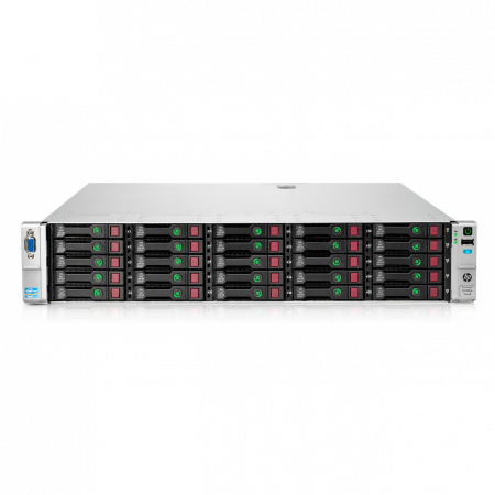 Сервер HP Proliant DL380p Gen8, 2 процессора Intel Xeon 6C E5-2640, 32GB DRAM, 25SFF, P420i/1GB FBWC
