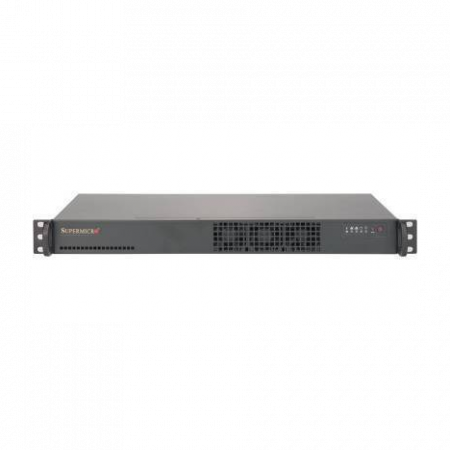 Платформа мини-сервер Supermicro 1U SYS-5019S-L, E3-1200V5, DDR4, 2x2.5HDD, 2х1000Base-T