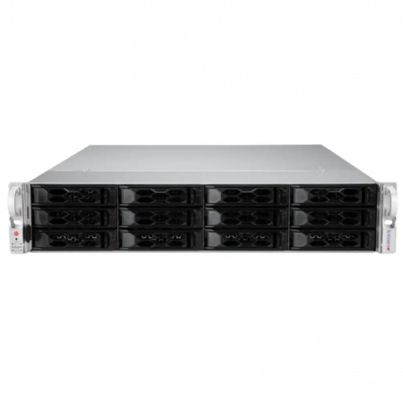 Платформа Supermicro 2U SYS-6129P-ACR12N4G, Два процессора Intel Xeon Scalable, DDR4, 12x3.5 SATA HDD, 2x 25Gb SFP28, до двух графических ускорителей