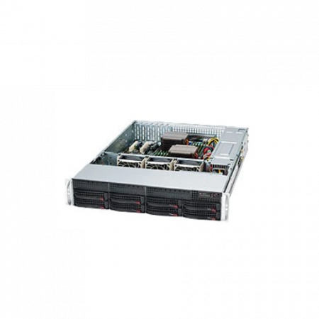 Сервер Supermicro SC825TQ-R740LPB(X9DR3-LN4F+), 2 процессора Intel Xeon 8C E5-2670 2.60GHz, 64GB DRAM