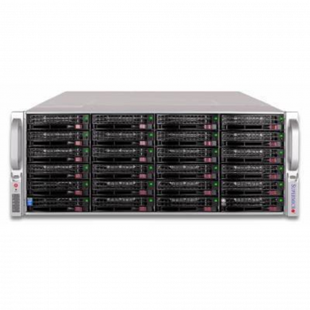 Сервер Supermicro 846E16-R1200B(X8DTE-F), 2 процессора Intel 6C E5645 2.40GHz, 48GB DRAM
