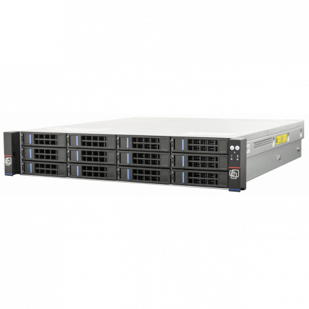 Серверная платформа SNR-SR2112R, 2U, E3-1200v6, DDR4, 12xHDD, резервируемый БП