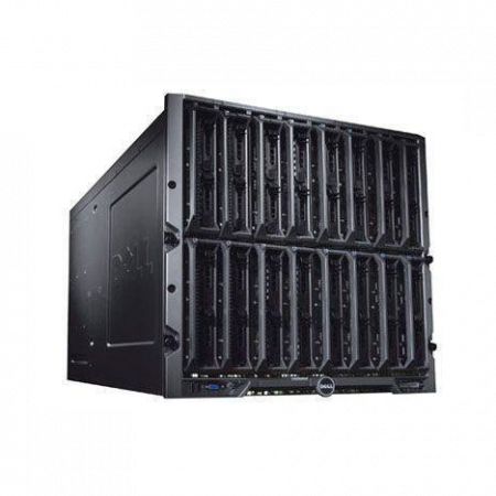 Блейд-система Dell PowerEdge M1000e, 8 блейд-серверов M620: 2 процессора Intel Xeon 10C E5-2680v2 2.80GHz, 48GB DRAM, 2x300GB SAS