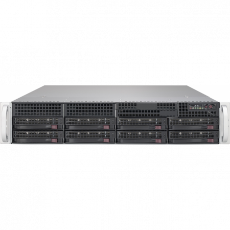 Платформа Supermicro 2U SYS-6029P-WTR, Два процессора Intel Xeon Scalable, DDR4, 8x3,5 HDD SATA, 2x1000Base-T