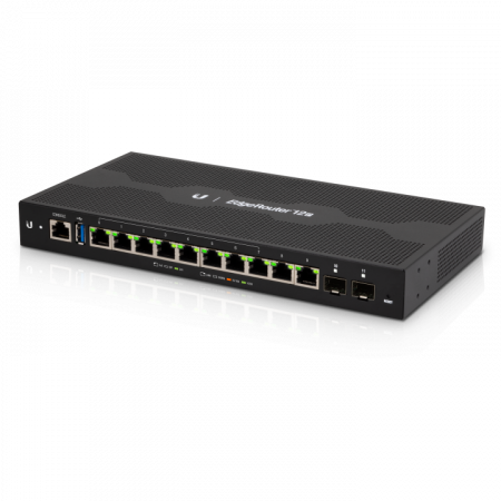 Маршрутизатор Ubiquiti 12-Port PoE EdgeRouter 