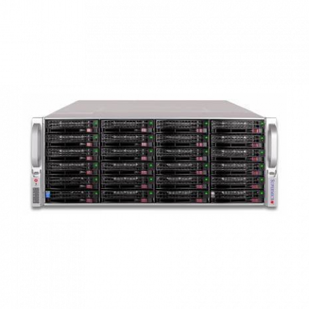 Сервер Supermicro 846E16-R1200B(X8DTE-F), 2 процессора Intel 6C E5645 2.40GHz, 48GB DRAM