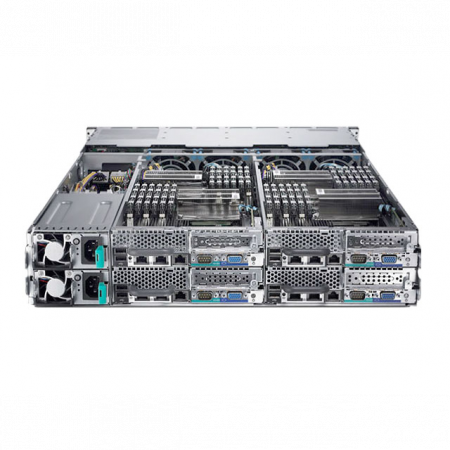 Сервер Dell PowerEdge C6100, 8 процессоров Intel Xeon Quad-Core E5540 2.53GHz, 96GB DRAM