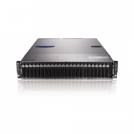 Сервер Dell PowerEdge C6220, 8 процессоров Intel Xeon 8C E5-2680 2.70GHz, 256GB DRAM, 24 отсека под HDD 2.5