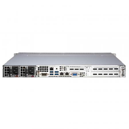 Платформа Supermicro 1U AS-1014S-WTRT, Один процессор AMD Epyc 7002, DDR4, 4x3,5 HDD SATA, 2x10GBase-T
