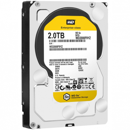 Жесткий диск WD Original SATA-III 2Tb WD2000F9YZ SE (7200rpm) 64Mb 3.5