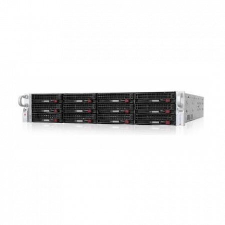 Сервер Supermicro 826E16-R1200LPB(X9DRi-LN4F+), 2 процессора Intel Xeon 8C E5-2660 2.20GHz, 48GB DRAM