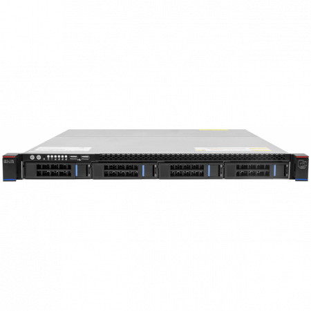Серверная платформа SNR-SR1204RS, 1U, Scalable, DDR4, 4xHDD, резервируемый БП